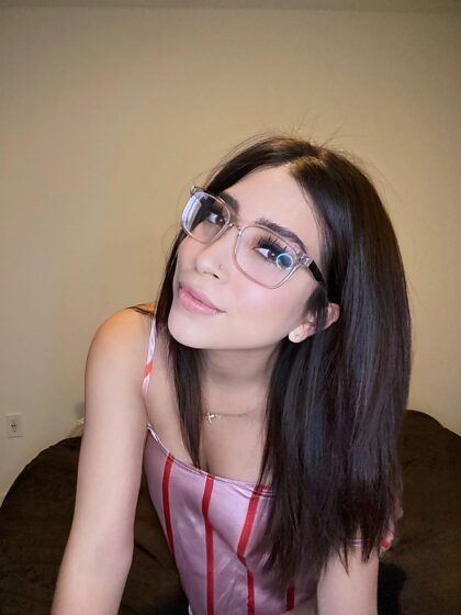 Las gafas me hacen aún más sexy