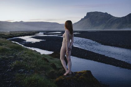 Somewhere in Iceland. Alexandra Rachok by Anastasia Shpara