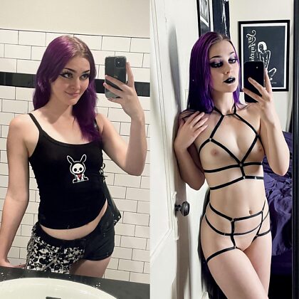 Emo submissive GF or goth dom Mommy?