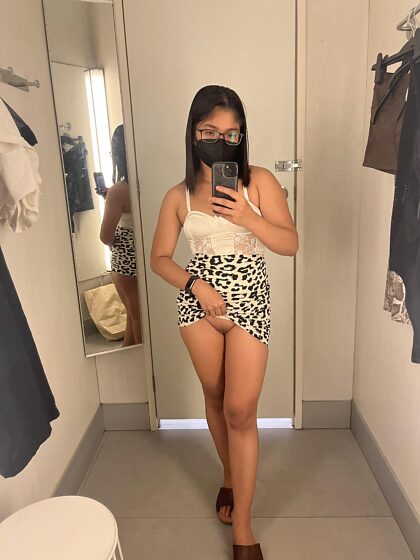 Should I still add some panties before I pay and go back into the mall?