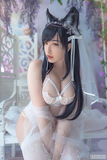 Atago Bride from Azur Lane - by Pialoof