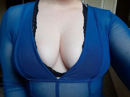 Trying on a new bodysuit 