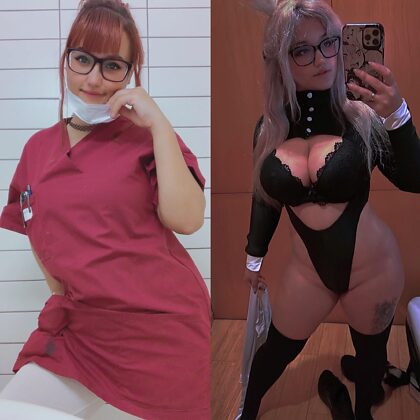 In my scrubs vs without my scrubs, what you prefer?