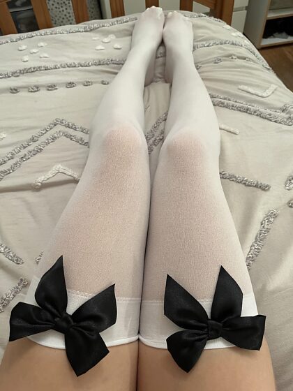 First pair of thigh highs 
