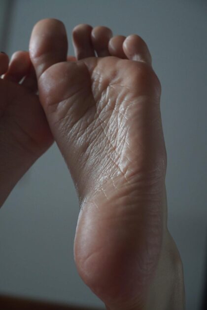 these wrinkly soles of mine ..