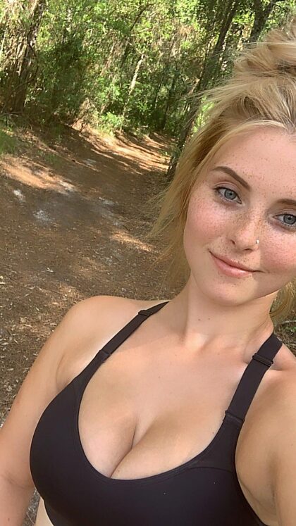 Going for a hike