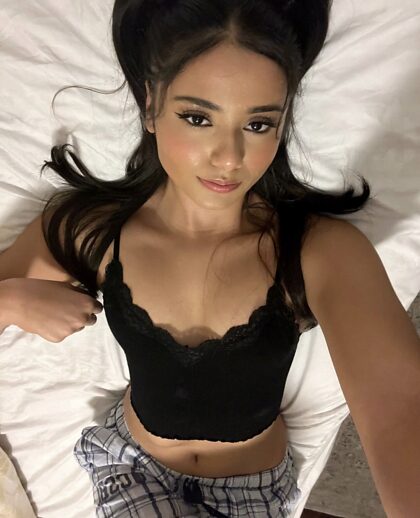 Cute girl in bed