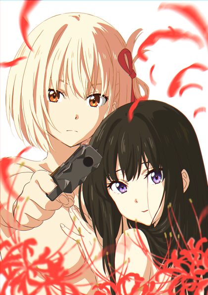 These 2 are perfect for each other.[Lycoris Recoil]