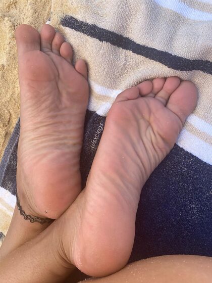 Plażowe stopy