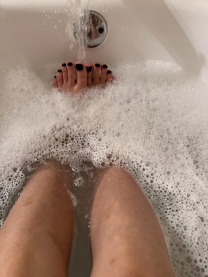 A little bath time fun