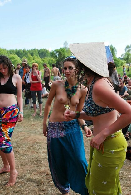 Ragazza hippie
