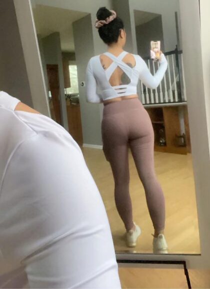 Booty day at the gym then booty day for you!