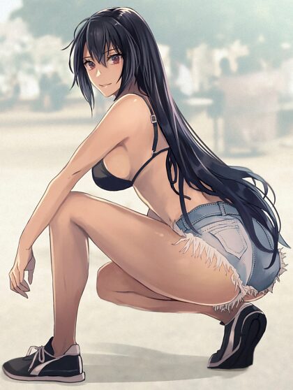 Nagato going out for a jog