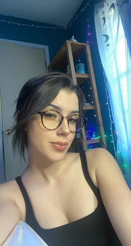 Ik voel me sexy met mijn bril ❤️