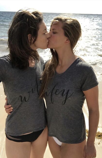 Beijos na praia