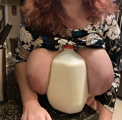 Tenho todas as jarras de leite!