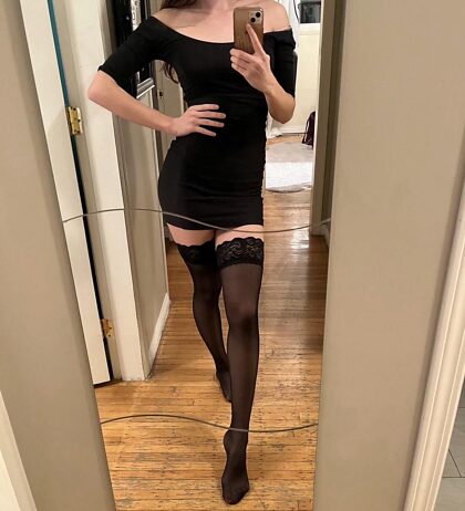 Stockings make my outfit THAT much better