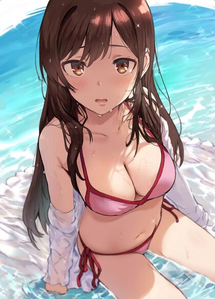 Can we get some love for this Bikini girl?