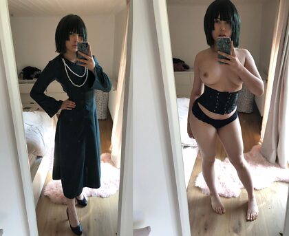 Selfies no espelho Fubuki por Virtual Geisha