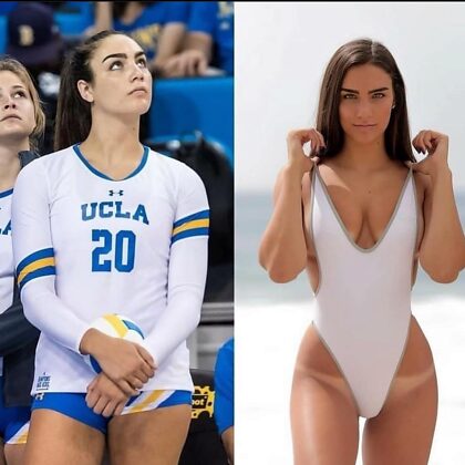 UCLA Volleyballer Jamie Robbins