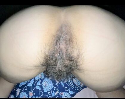 Hope you don’t mind this hairy ass…