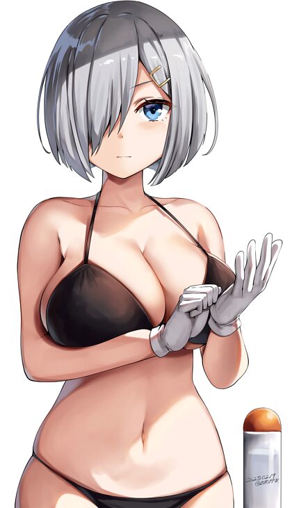 Hamakaze just before the daily mission
