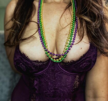 Who's ready for Mardi Gras? Get the beads ready!