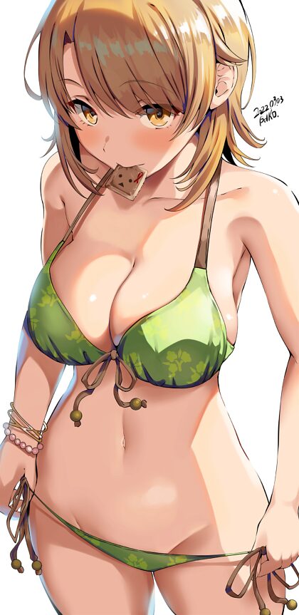 Iroha Isshiki bikini