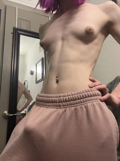 do these sweatpants flatter my cock?