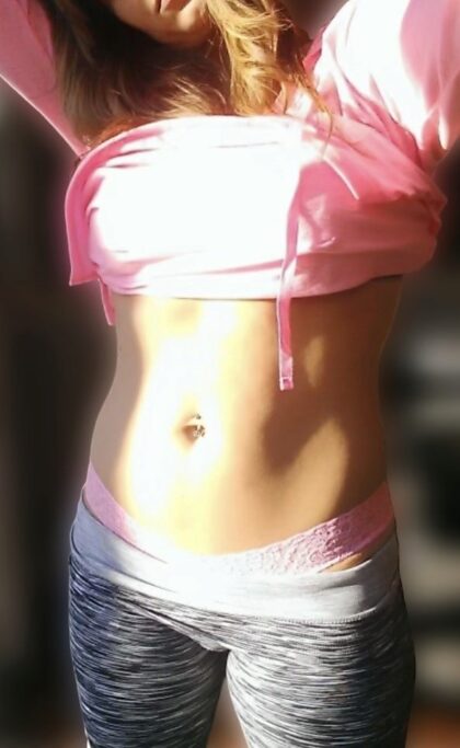 Morning sunshine on my leggings :)