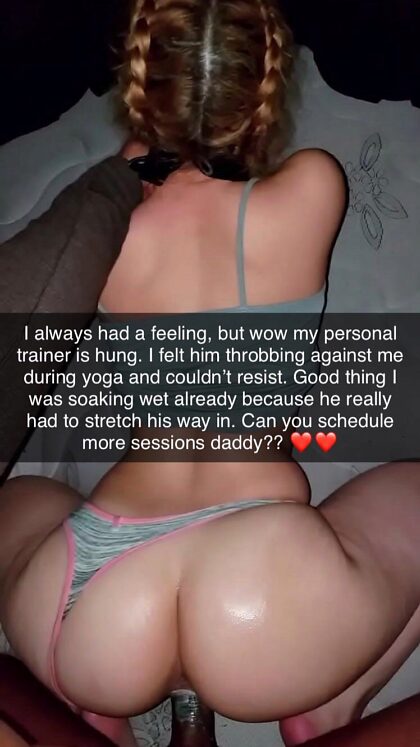 Her personal trainer