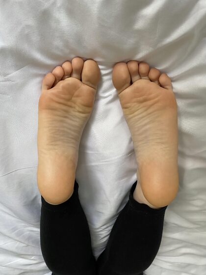 Do you like the shape of my soles?