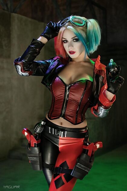 Harley Quinn Cosplay von Irina Meier.