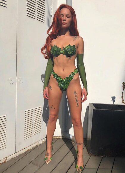 Halsey as Poison Ivy..