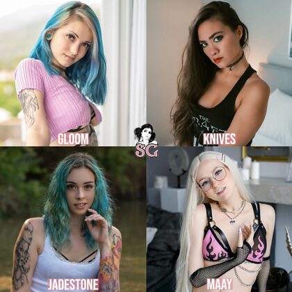 Help choose which model should be our profile icon for the month of April! We'll give away 3 free memberships 