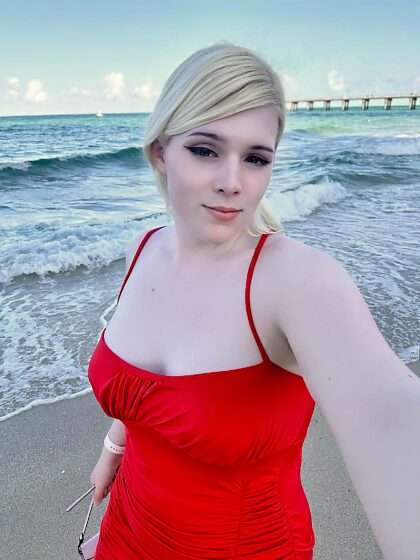 Would you join me for a walk on the beach? 