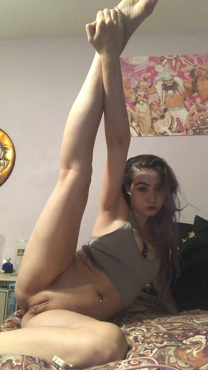 flexy teen with a tight pussy