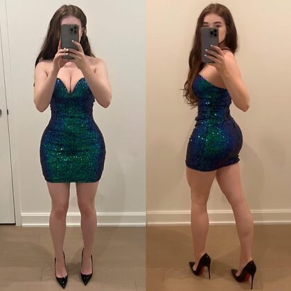 Is this dress too much for an office party?