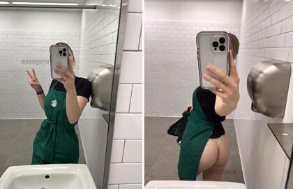 Would you meet me in the work bathroom if I asked?