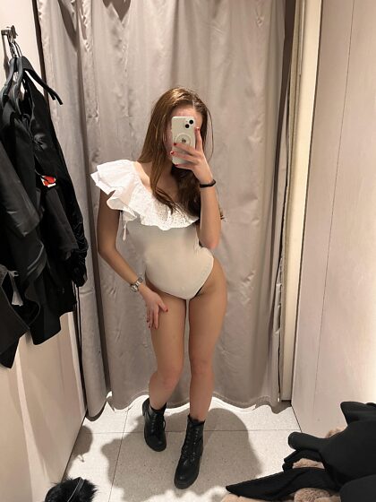 It’s a dream of mine to fuck in the fitting rooms