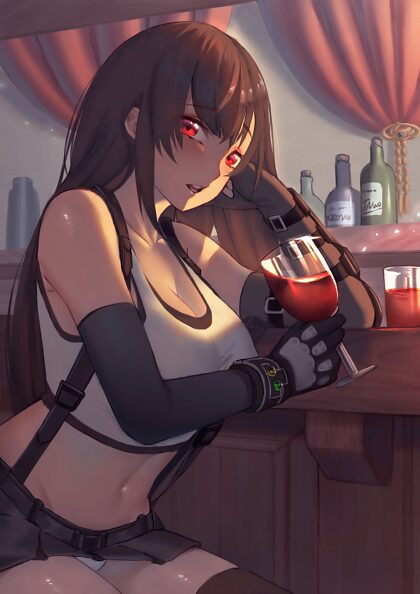 A Drink with Tifa