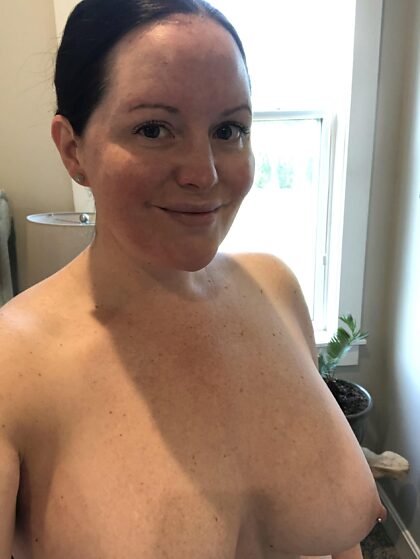 Couldn’t decide what to wear around the house. Should I just stay topless?