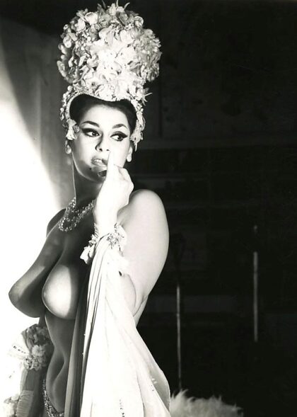 Элейн Галло, танцовщица из Лас-Вегаса, 1963 г.