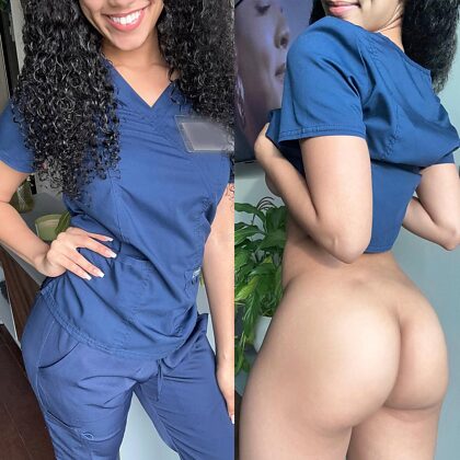 Verpleegster is klaar om je te zien