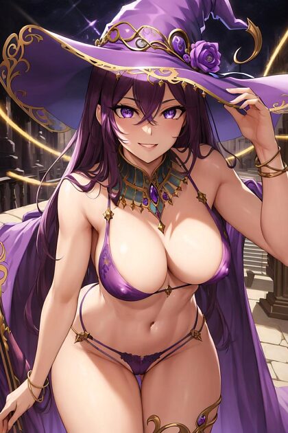 Purple Hair Wizard Preview