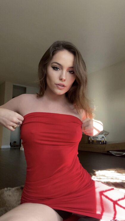 How do I look in red?