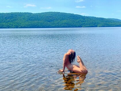Stretching ad acqua nuda!