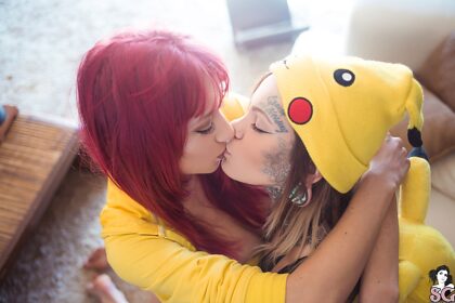 Celebrate World Kiss Day with these amazing sets on SuicideGirls! 
