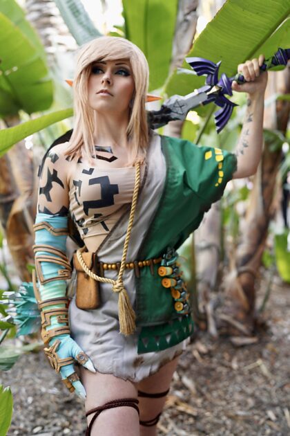 Link cosplay di SuteRoozu / Foto di Eurobeat_Kasumi_EBK