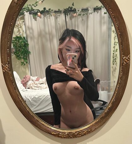 Would you fuck my tiny Asian frame? 